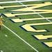 Michigan sophomore Mike Francia handles the ball behind the net in the second half of the game against Ohio State at Michigan Stadium on Saturday, April 13. AnnArbor.com I Daniel Brenner